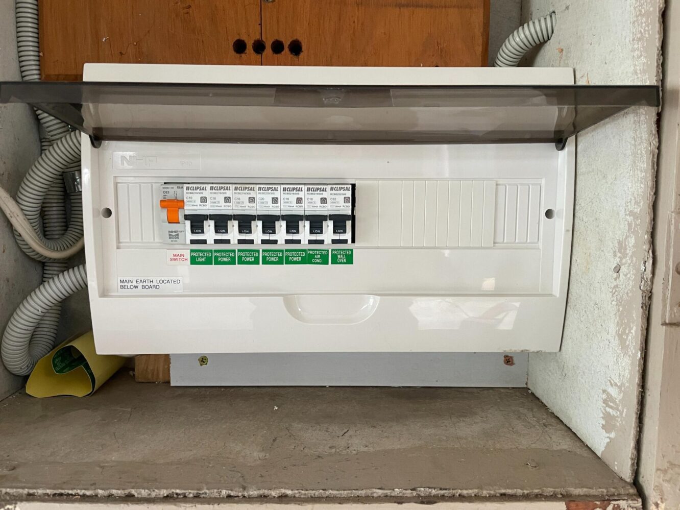 Switchboard upgrades in Upper Ferntree Gully