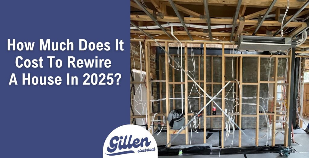 Cost of a house rewire